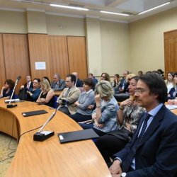 Giudici nell'aula Caperna