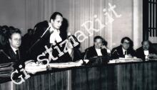 Udienza in tribunale, sulla destra gli avvocati Petrangeli e Pietro Carotti