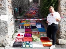 Via dell'Episcopio colorata 