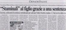 Il caso su il Messaggero