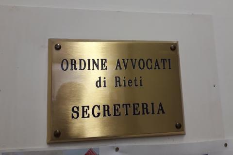 L'ingresso degli uffici