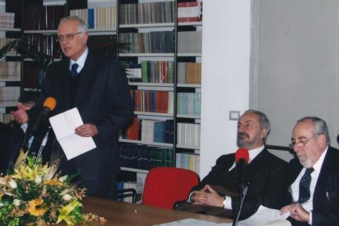 Belloni inaugura la Scuola Forense