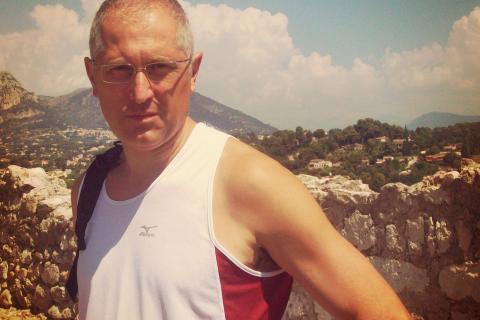 Mattucci in veste di podista