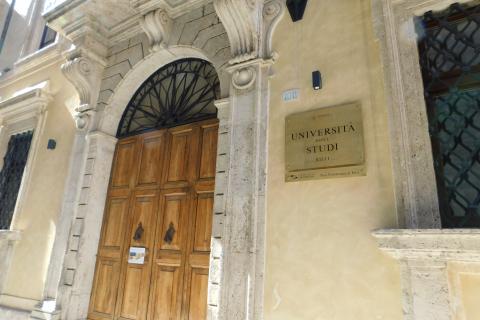 Palazzo Aluffi, sede dell'università 