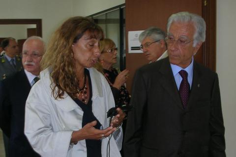 Ormanni e l'ex prefetta Riccio